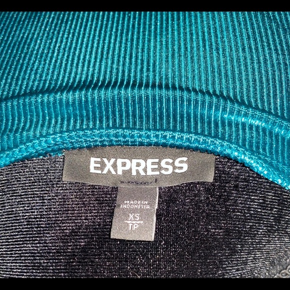 Express Velvet Flare Dress - Picture 4 of 4